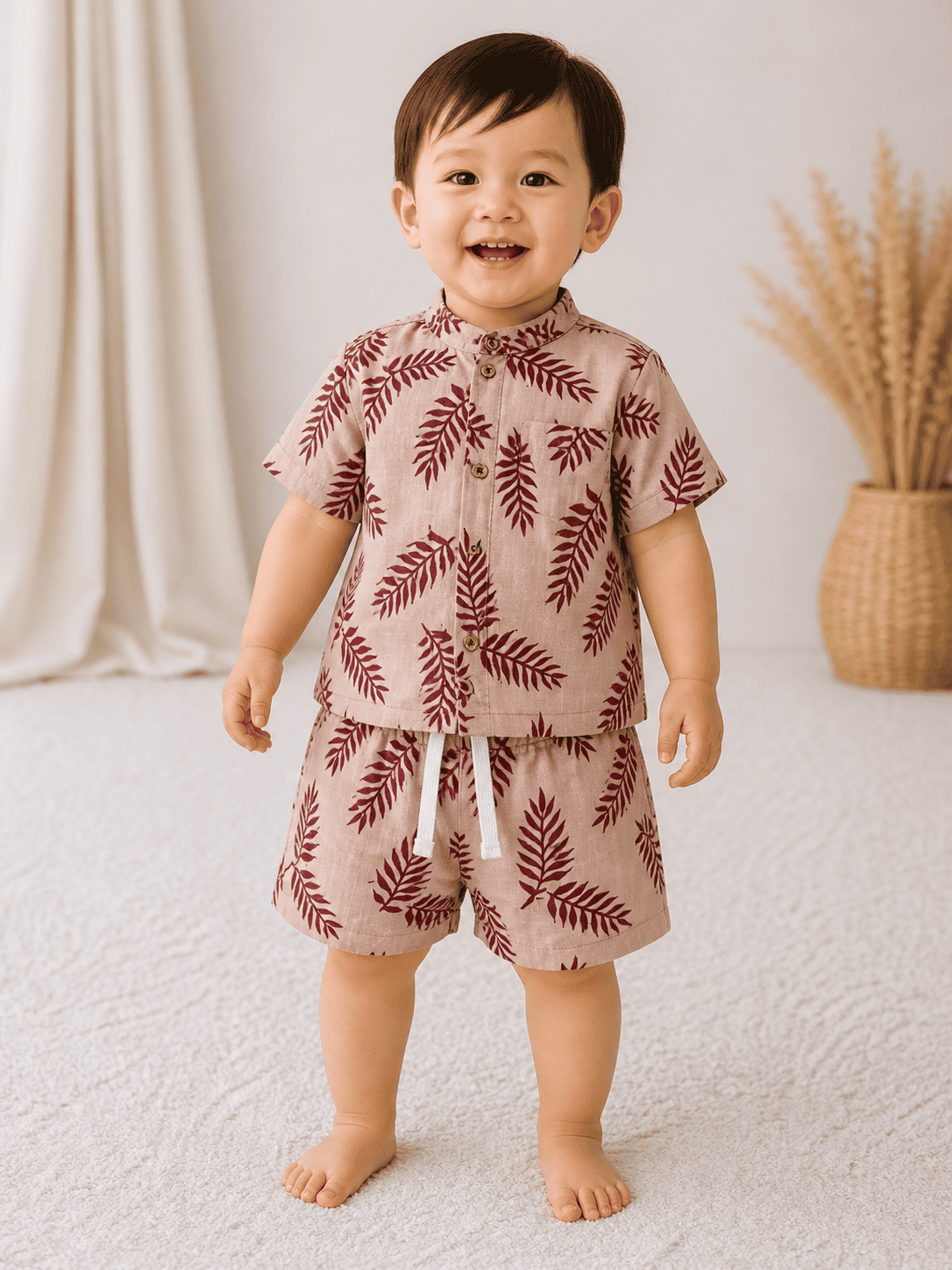 Premium Muslin Co-Ord Set for Boys