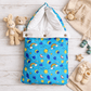 Premium Muslin Carry Nest - Blue Rainbow