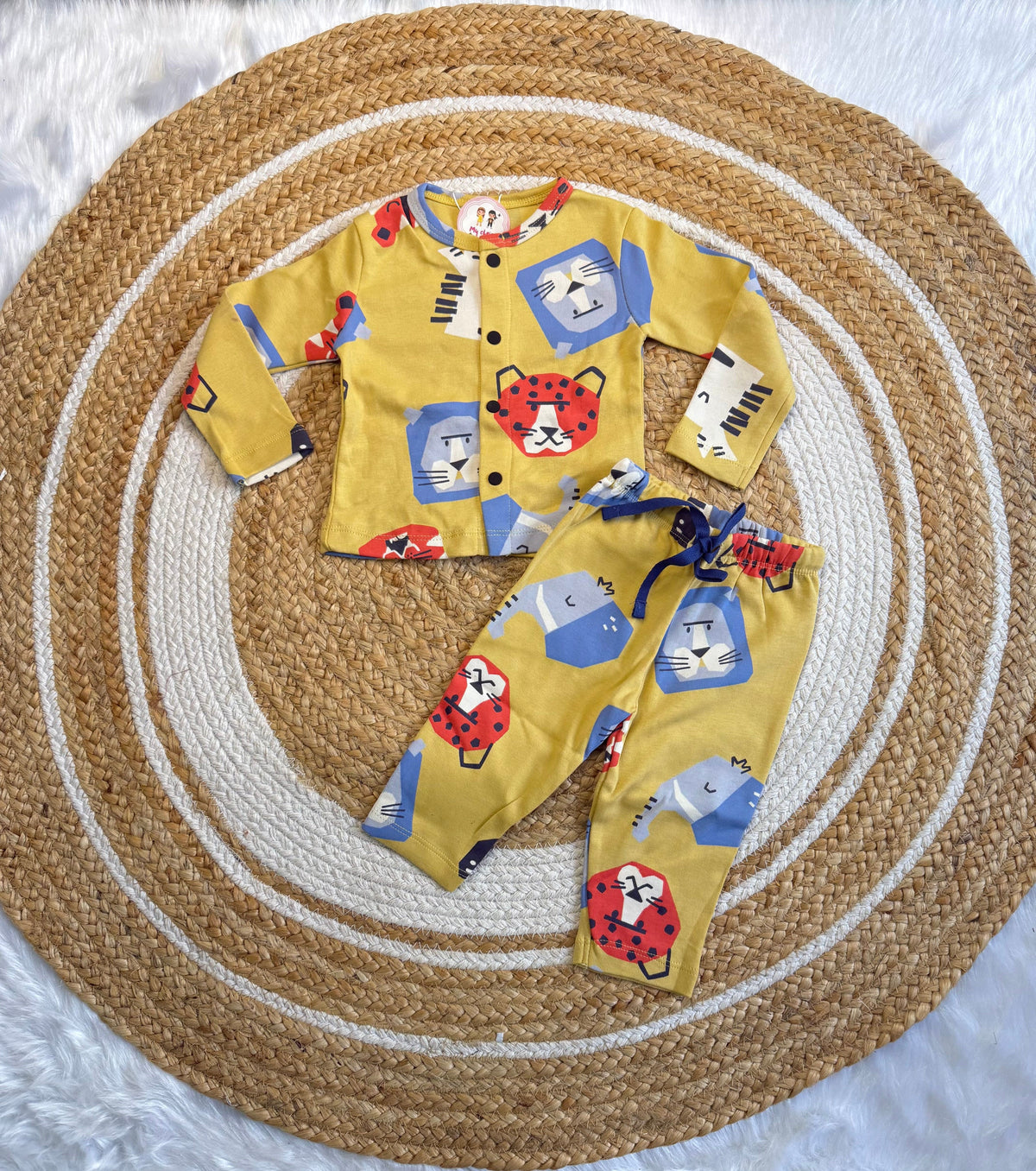 Button Full Sleeve Co-ords Set