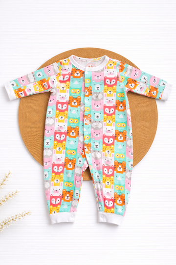 Rompers without Foot - Animals