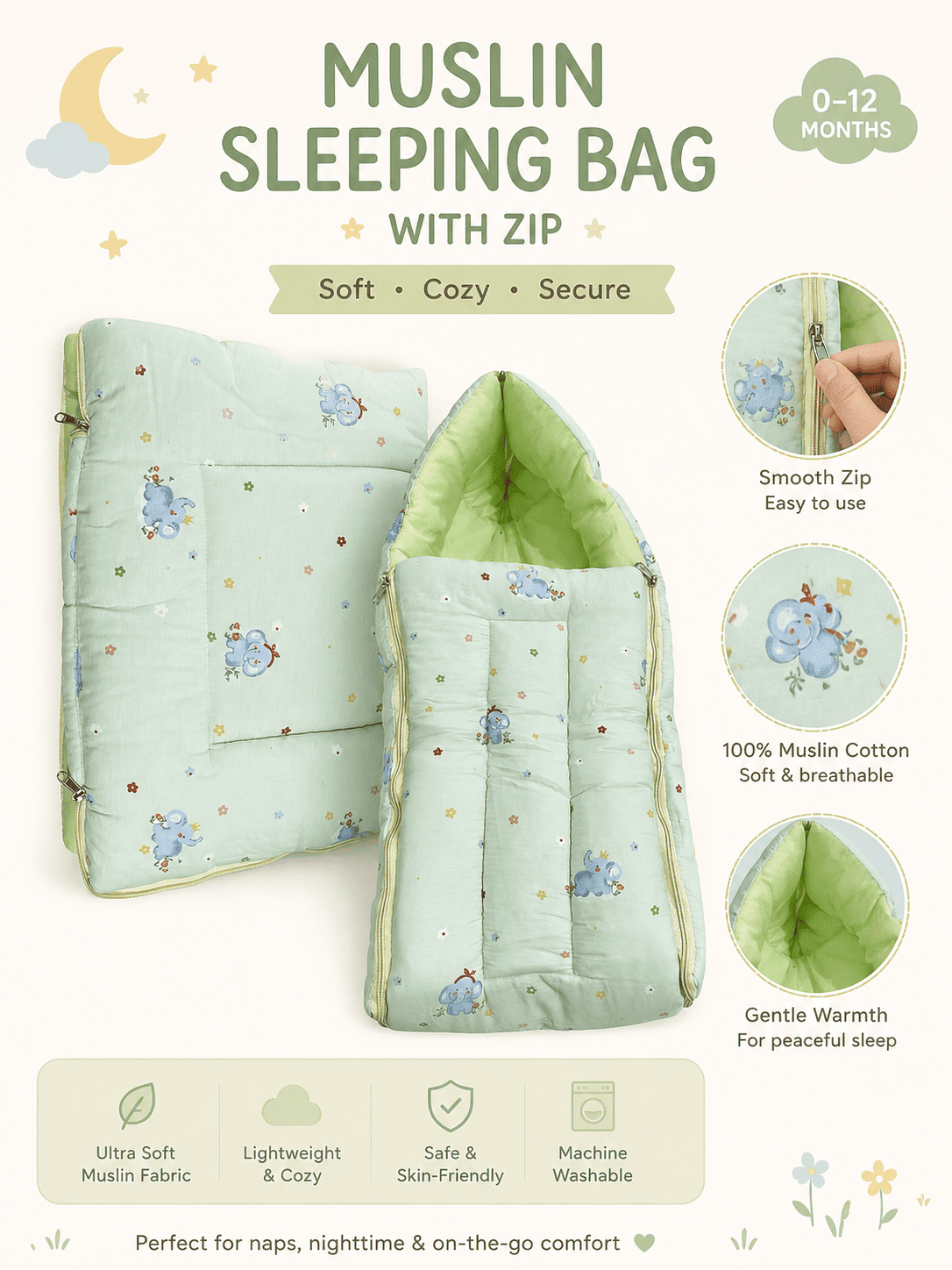 Muslin Carry Nest