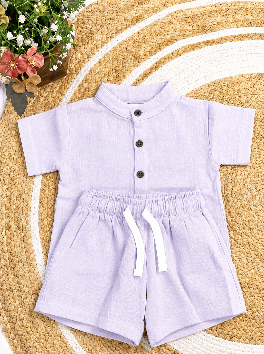 Premium Muslin Co-Ord Set for Boys