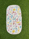 6 Layer Muslin Burp Cloth- Colourful
