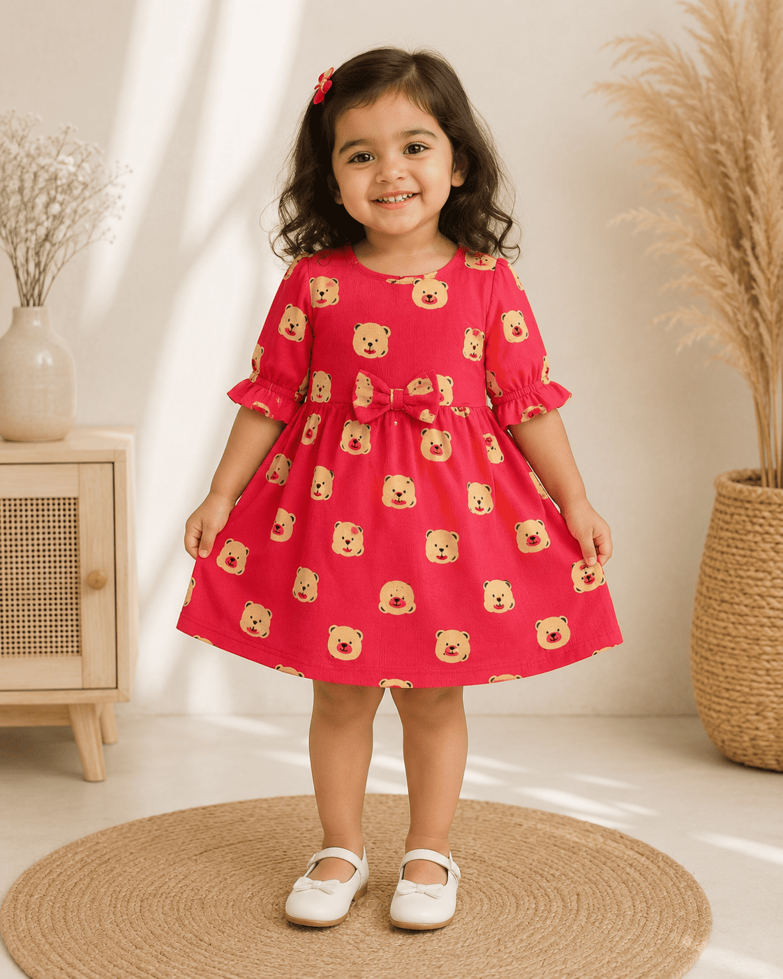 Frill Sleeve Frock