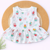 Muslin Frock Frill - Cactus