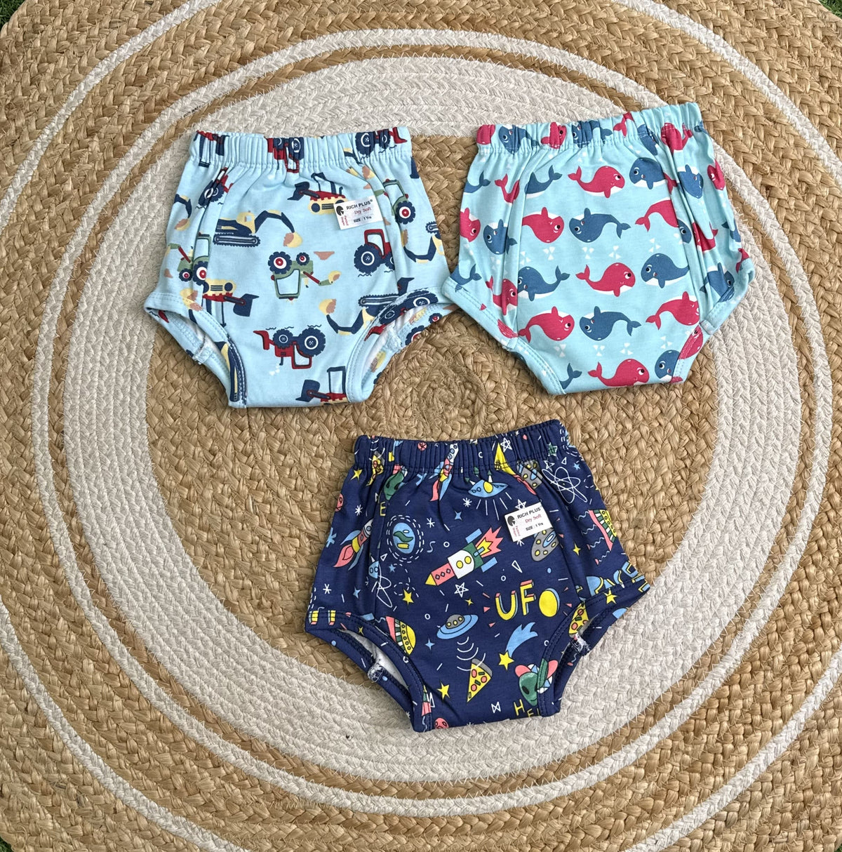 Padded Potty Training Pants- Size 1 (1-2 Years)