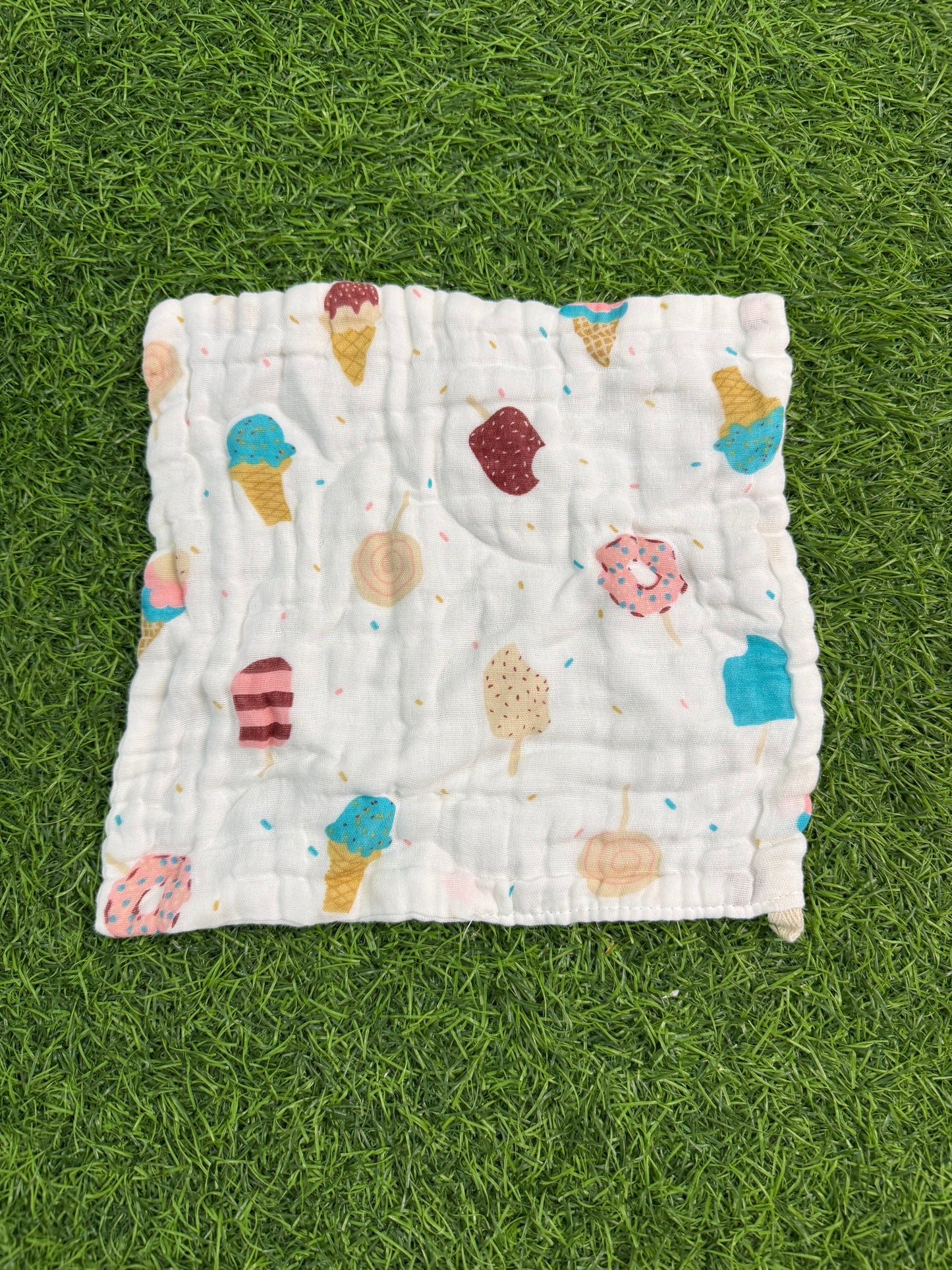 6-Layer Muslin Wash Cloth – Assorted (Set of 5 Pieces)