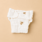 Crinkled Muslin Velcro Nappy