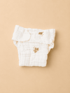 Crinkled Muslin Velcro Nappy