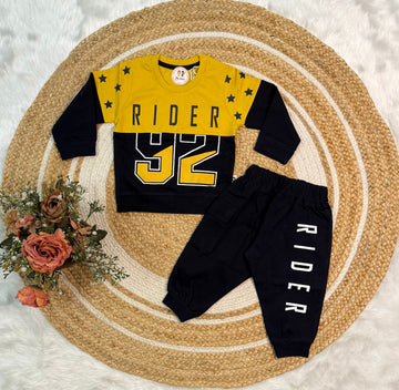 Kids Jogger Set – Yellow Rider