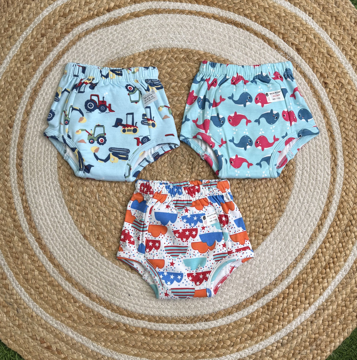 Padded Potty Training Pants- Size 1 (1-2 Years)
