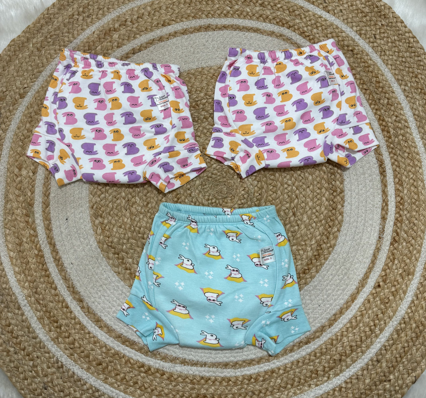 Padded Potty Training Pants - Size 2 (2-3 Years)