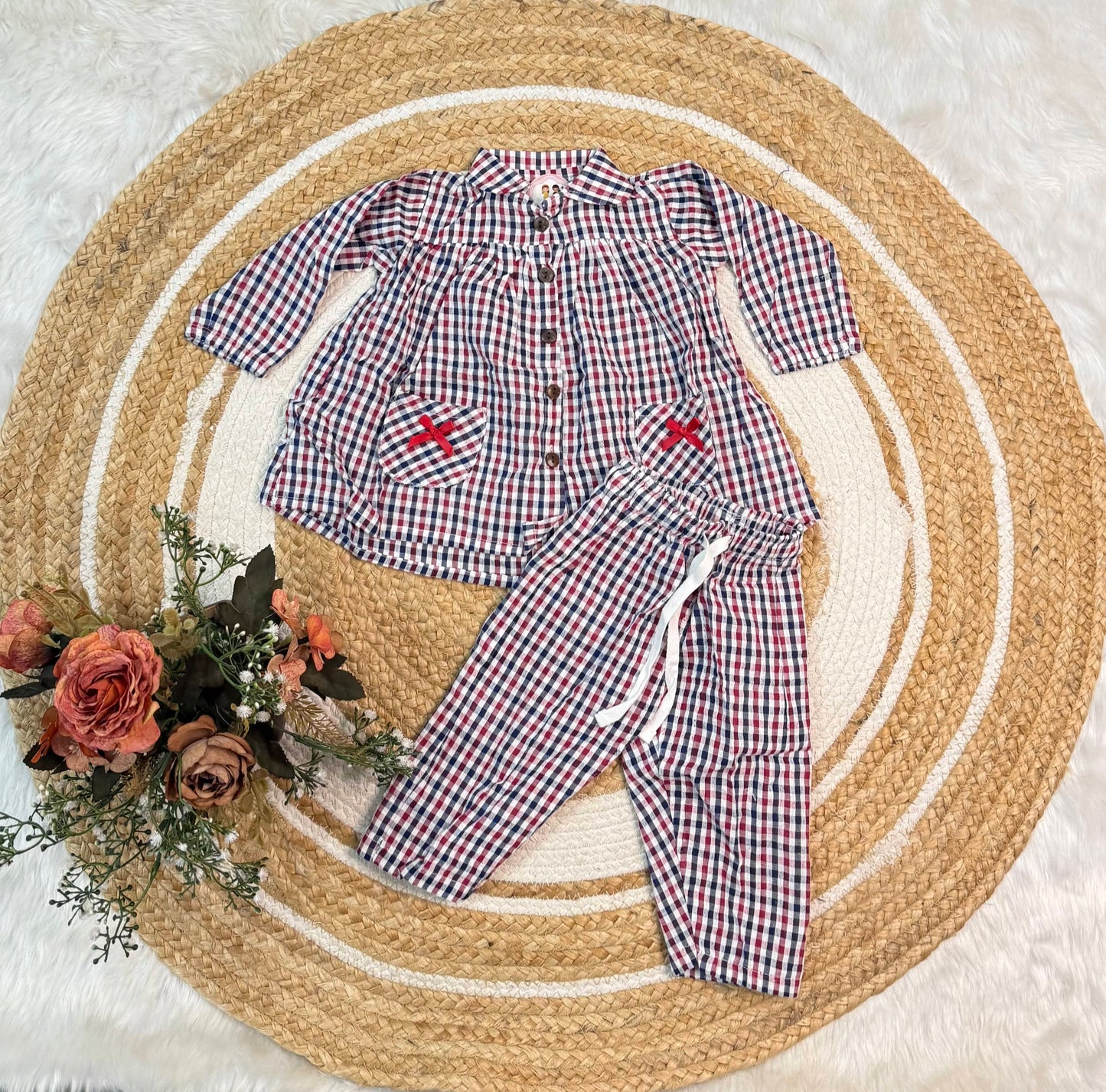 Muslin Girls Co-ords Set