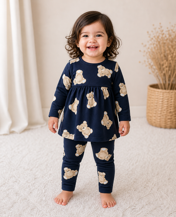 Frock with Legging Co-ord Set Infant