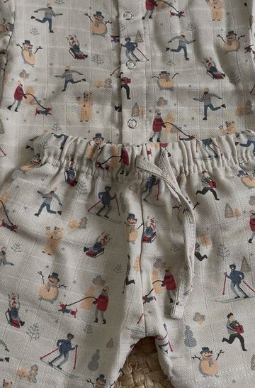 Premium Muslin Co-Ord Set for Boys