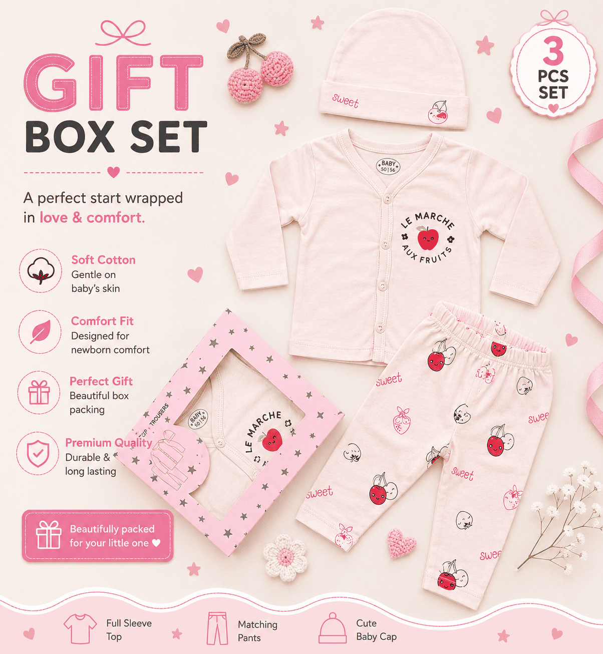 Gift Box Set - Apple fruit