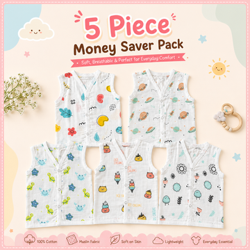Muslin Jabla - Pack of 5