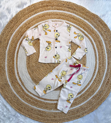 Button Full Hand Co-ords with Pant