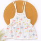 Muslin Knot Frock- Rainbow