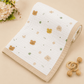 Muslin Receiving Blanket - Bear Cookies