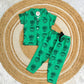 Half Sleeve Kids Night Suit - Green Hulk