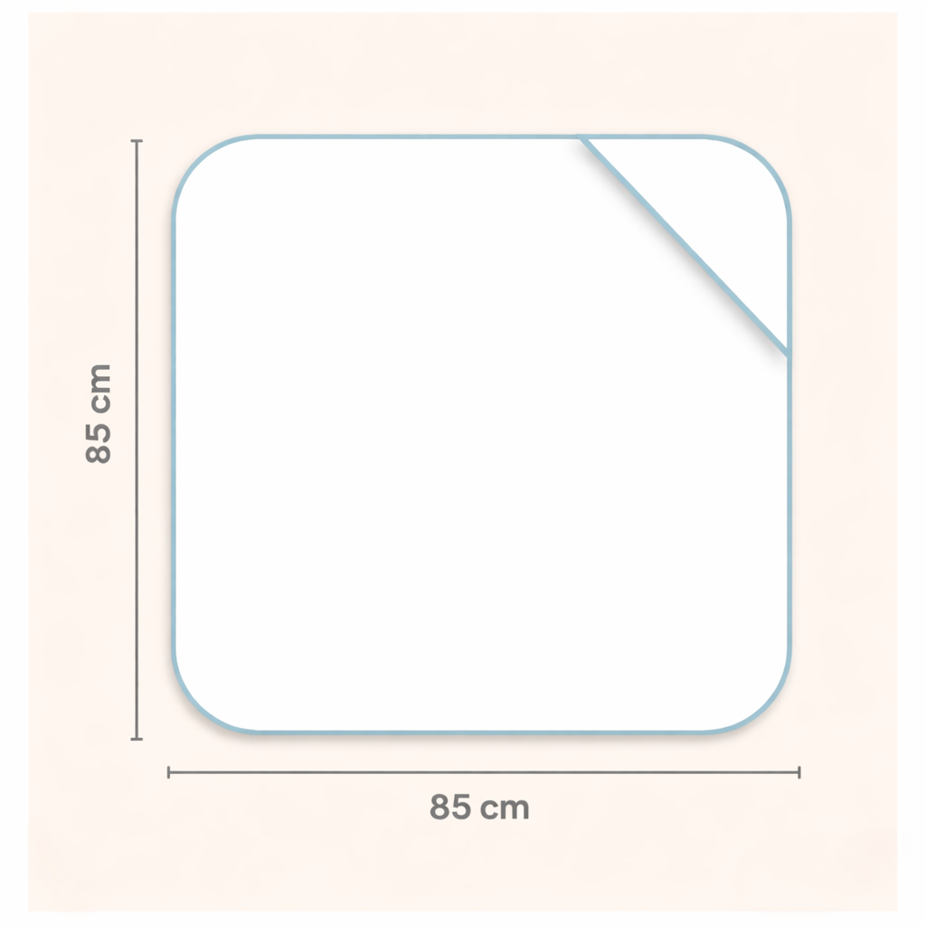 4-Layer Muslin Hooded Towel - Giraffe