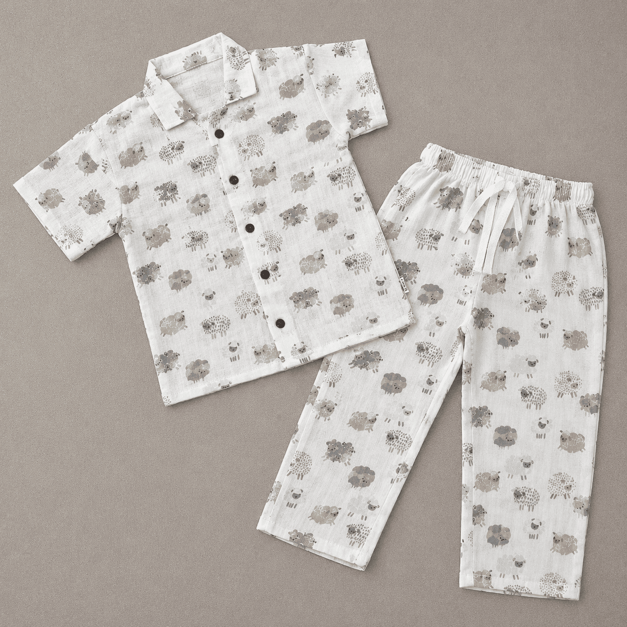 Premium Muslin Co-ord Set for Boys with Pant