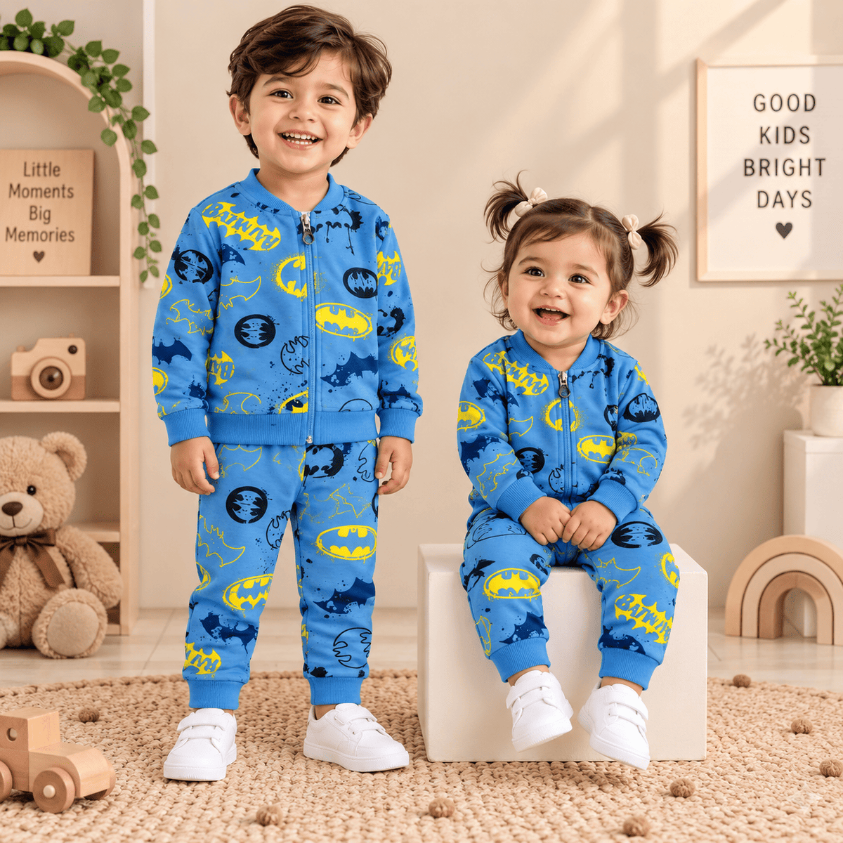 Pre-Winter Front Zip Co-Ord Set - Buy3 @999₹
