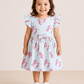 Frill Sleeve Frock - Unicorn