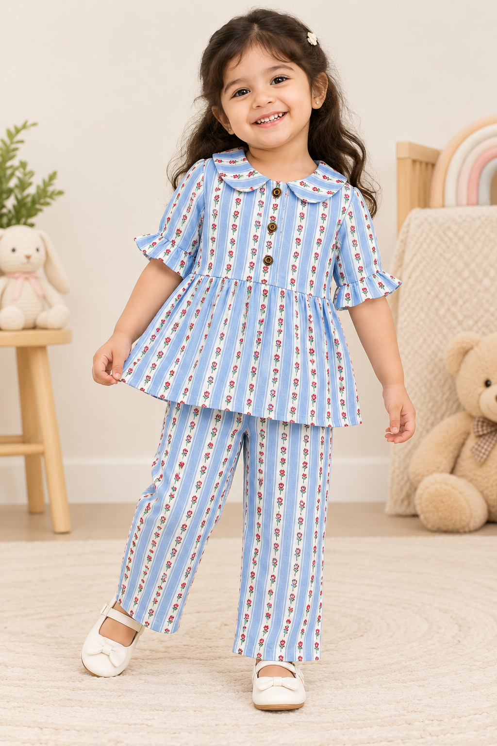 Muslin Peplum Co-ords - Buy 3 for 1299₹