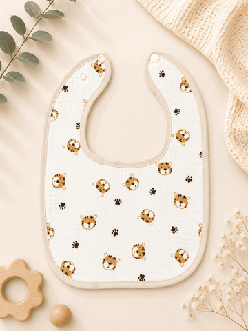 Muslin Bib - Tiger