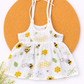 Muslin Knot Frock- Honey Bee