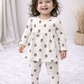 Frock with Legging Co-ord Set Infant - White Penguin