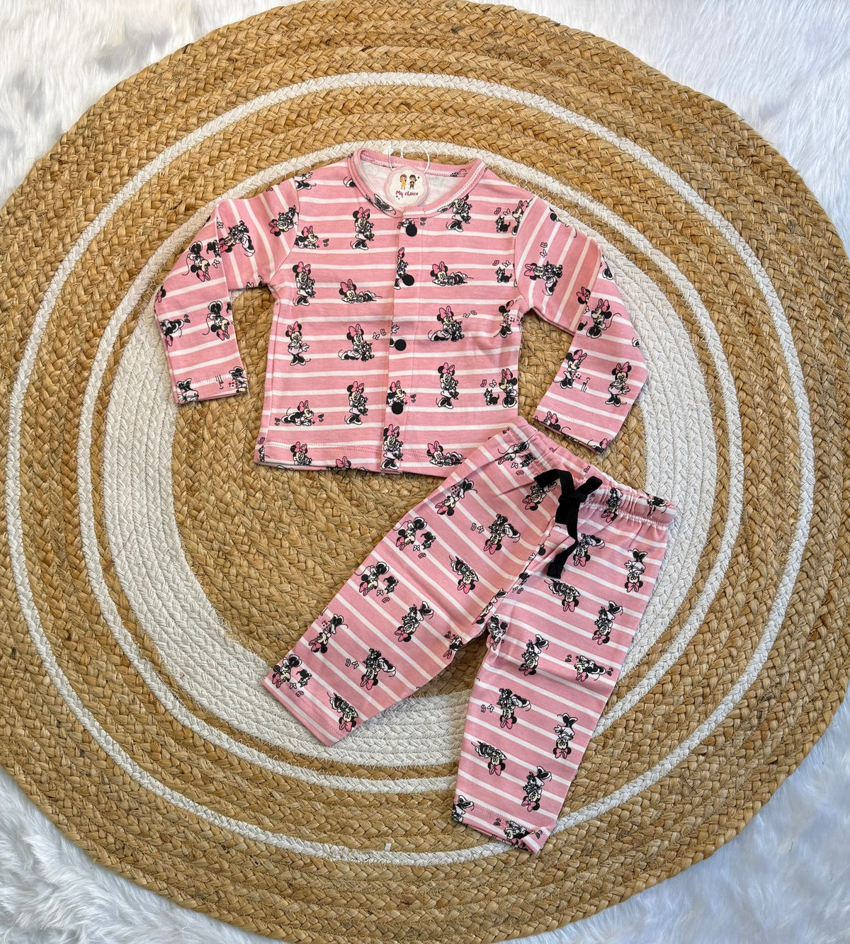 Button Full Sleeve Co-ords Set