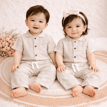 Premium Muslin Co-ord Set for Boys with Pant