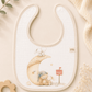 Muslin Bib - Moon & Teddy
