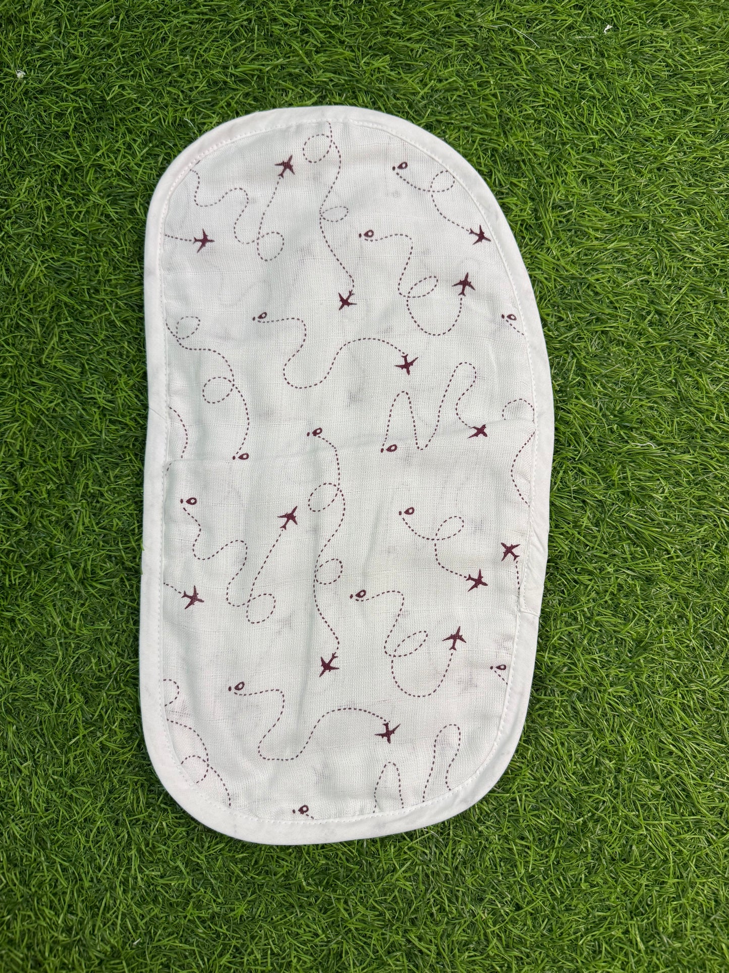6 Layer Muslin Burp Cloth- Flight