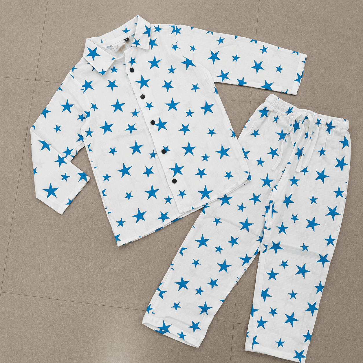 Premium Muslin Fullslevee Shirt with Pant Set