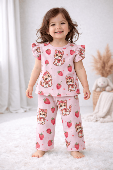 Frill Sleeve Plazo Co-ord Sets