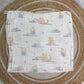 Muslin 6 Layer Bath Towel- Dreamy Teddy Moon