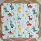 Muslin 6 Layer Bath Towel- Dinosaur