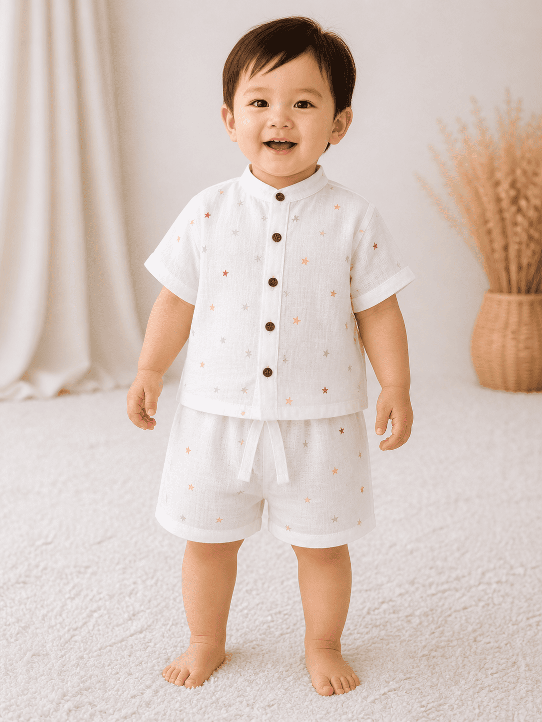 Premium Muslin Co-Ord Set for Boys
