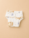 Crinkled Muslin Velcro Nappy