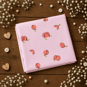 Muslin Bath Towel - Peach