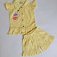 Muslin Frill Sleeve Shorts Set