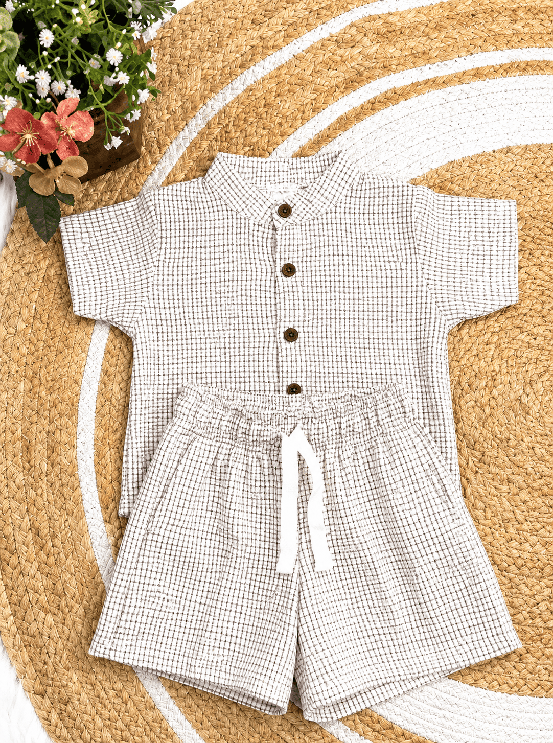 Premium Muslin Co-Ord Set for Boys
