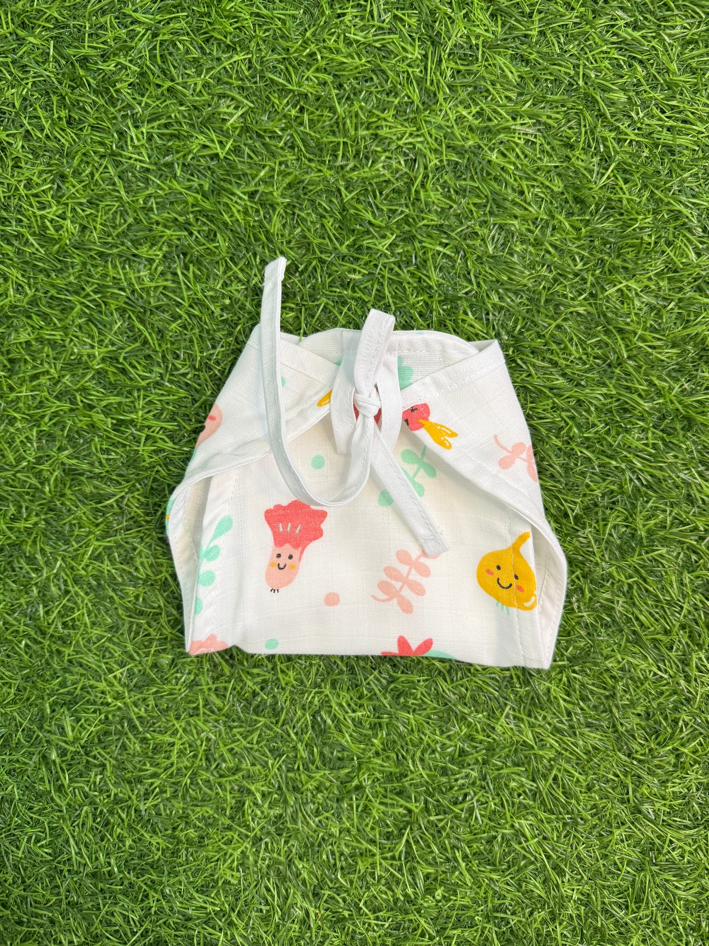 Muslin 6 layer Nappy- Vegetables