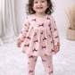 Frock with Legging Co-ord Set Infant - Pink Deer