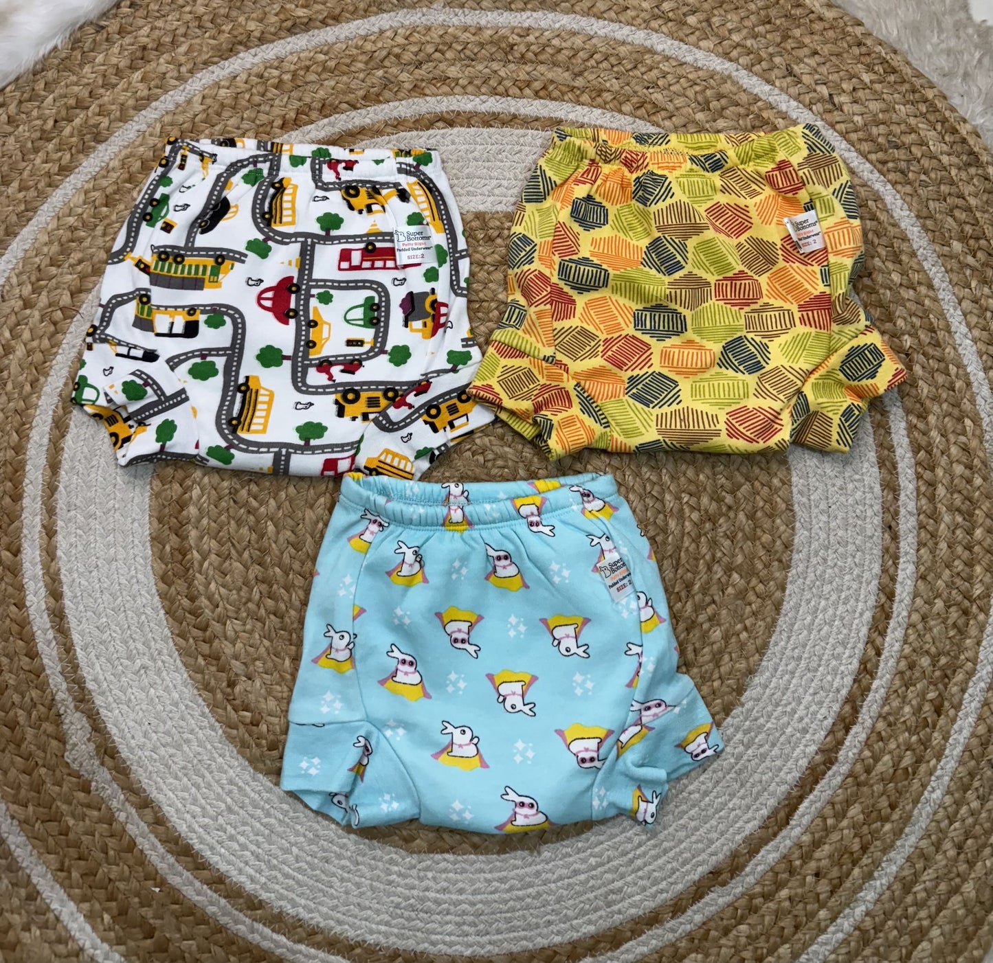 Padded Potty Training Pants - Size 2 (2-3 Years)