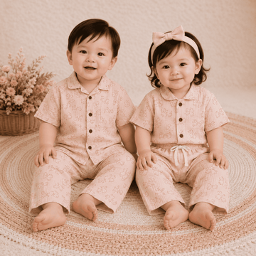 Premium Muslin Co-ord Set for Boys with Pant